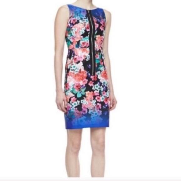 Nanette Lepore Venice beach floral dress sz 6 - Picture 3 of 8